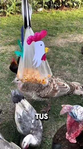 PIÑATA for CHICKENS #viral #shorts