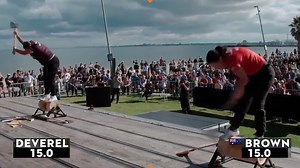 Adele Deverel SMASHED the Underhand Chop World Record at the St Kilda 2021 Australian Women's Championship on the weekend 💪🏼🏆 The local Victorian gave it her all setting the new World Record at 40.12 seconds... CHECK out this video for the full heat 🔥 | STIHL Timbersports