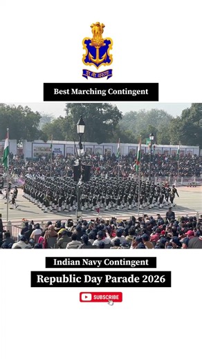 Best Marching Contingent 🔥| Republic Day Parade 2026 #indiannavy #amitsumitvlogs #republicday2026