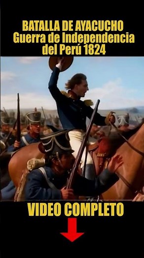 Battle of Ayacucho, Cordova's Attack #Peru #History #Spain #Independence