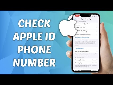 How to Check Apple ID Account Phone Number! (2025)