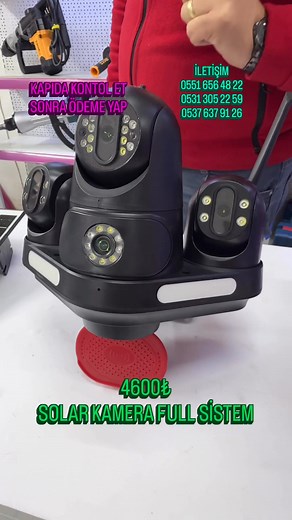 1.1K views · 149 reactions | 4.600₺ – Solar Triple-Lens 4G + Wi-Fi...