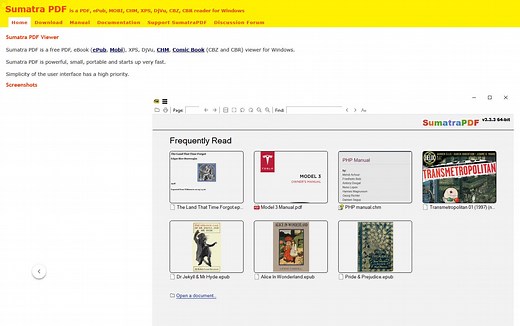 【PDF阅读器】【Win】Sumatra PDF阅读器的安装、使用与卸载