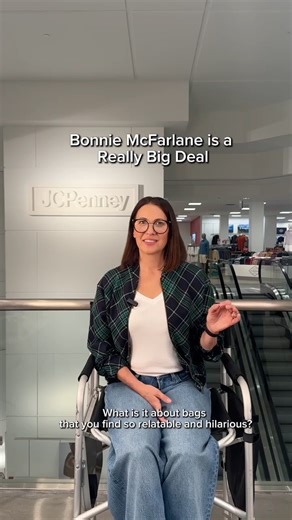 JCPenney on Instagram: "When your bag becomes his bag 😅 @bonniemcfarlane said it best, good thing bags are Buy One Get One FREE this week 👝 Shop at the link bio."