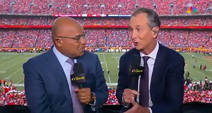 NFL Fans Were Incredibly Annoyed With Cris Collinsworth During Chiefs-Lions Game