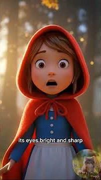 Little Red Riding Hood Reimagined in Whimsical 3D Animation☺️