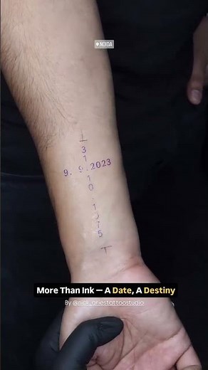 Numerical Tattoo Meaning | Angel Numbers & Date Tattoos