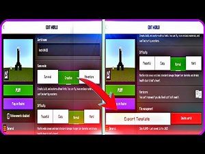 How to Export world in Minecraft (1.21) world backup