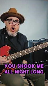 Play “You Shook Me All Night Long” by AC/DC Like a Pro!