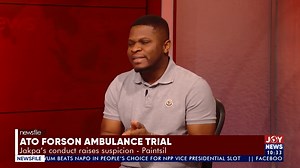 "If you say the tape is doctored, the onus is on you to adduce evidence to show that the tape is doctored, so far you haven't" - Sammy Gyamfi on Richard Jakpa and Godfred Dame's case. #Newsfile | Joy 99.7 FM