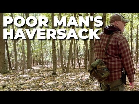 BUDGET HAVERSACK for Bushcraft & Survival Training | Military Surplus