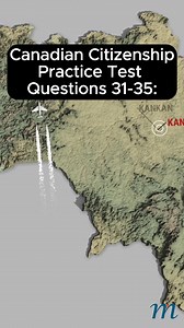 7.5K views · 102 reactions | Canadian Citizenship Practice Test Questions 31-35 #citizenshiptest #canadiancitizenshiptest | Canada & Citizenship Practice Tests | Facebook
