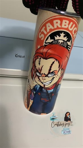 Chucky tumbler #chucky #sublimation #childsplay #20oztumbler #sublimationtumbler