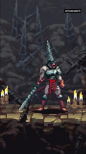 Creepiest Idle Animation Ever 😢 #blasphemous #idleanimation #pixelart