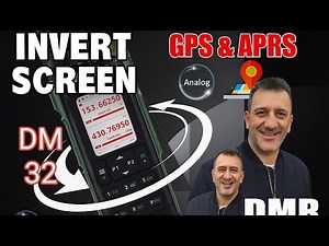 INVERT SCREEN - DM 32 BAOFENG DMR RADIO