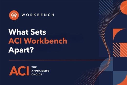 ACI Workbench Streamlines Valuation Workflows | ACI - The Appraiser s Choice posted on the topic | LinkedIn