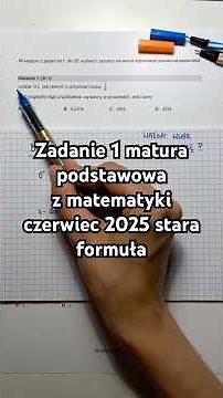 Relative error ➡️ Task 1 of the basic matura exam in mathematics June 2025 old formula 😊
