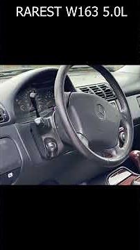 RARE, MINT MERCEDES W163 ML500 5.0L V8! Love for FRIST LUXURY SUV #mercedes #w163 ENGLISH REVIEW