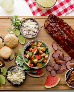 110K views · 328 reactions | This BBQ-themed board is easy to put together, and simple to make! Recipes: https://tasty.co/recipe/summer-bbq-board | Tasty | Facebook