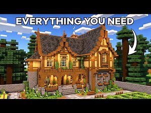 Minecraft: How to build a medieval house easily | Tutorial