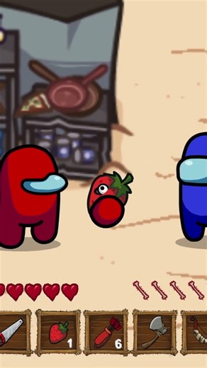 Among Us: Wormy Surprise! #amongus #amonguszombie #shorts