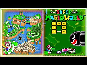 Super Mario World HD 1990- SNES Longplay (FULL GAME100%) [All Exits]