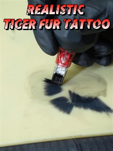 Mastering Realistic Tiger Fur Tattoo Techniques