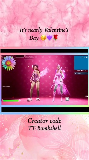 It’s nearly Valentine’s Day!💘 💌 Make sure you spoil that one person! 🥰 Thank you to my friends for being apart of this video. 🥰💜@DizzyWizzy94 @Heyyya.It's.Steph DISCLAIMER! - I do NOT own these songs! 💜 First song - ‘Just dance two’ by Partyof2. Second song - ‘Femininomen’ by Chappel Roan. Third song - ‘Pink pony club’ by Chappel Roan. #fortnite #fortniteclips #dancing #emotes #friends