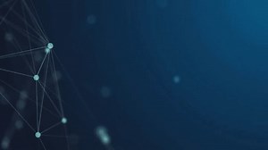 A stunning animation of dark blue digital waves flowing in a futuristic abstract pattern. Ideal for cyber, AI, and modern technology themes.