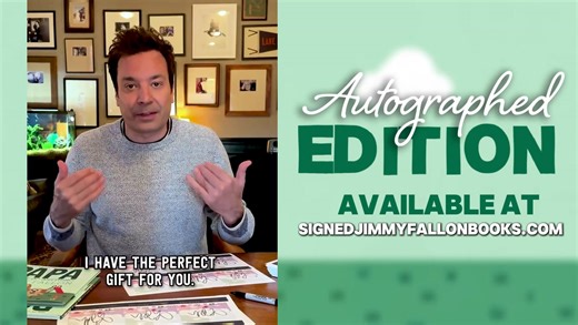 Get a signed copy of one of my books for that special grandpa (PAPA) in your life! Autographed copies are limited! Order one, or all of them, while they are still in stock! | Jimmy Fallon