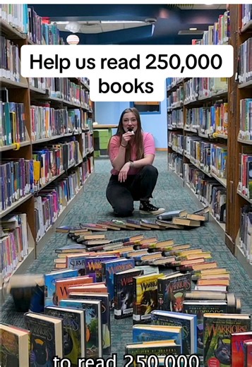 Help us read 250,000 books this year! Track your reading through our paper forms or on our website and you can win prizes in our monthly drawings! 📚🤩⭐️