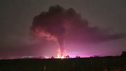 Residents say ground shook after huge explosion, massive fire at SAWS facility