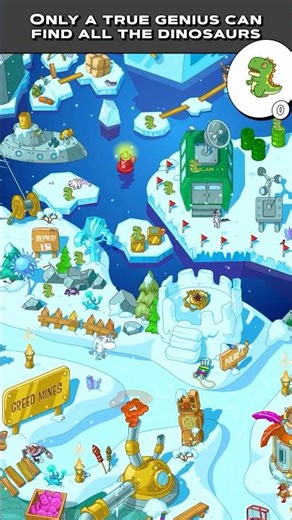 You will definitely not find all the dinosaurs! #findItspyhiddenobjects #hiddenobjectgame #puzzle