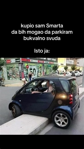 Ono kad preceniš i sebe, i auto, i zakone fizike 😂 Olakšaj sebi život na vreme – obezbedi paket pomoći na putu već danas! Klik na link u opisu profila ☝️ #paketpomocinaputu