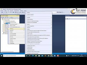 Restaurar y Copia de Seguridad de Base de Datos SQL Server 2019