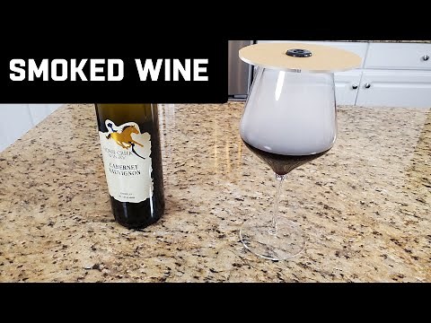 Smoked Wine | How to Infuse Wine with Smoke | Wine Cocktail | #Mixology #Wine