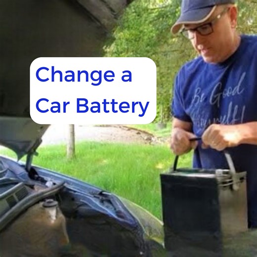 Learn How To Replace Your Battery Safely 💪🔧 #DIYCarMaintenance #BatteryReplacement #SafetyFirst | Dad, how do I?