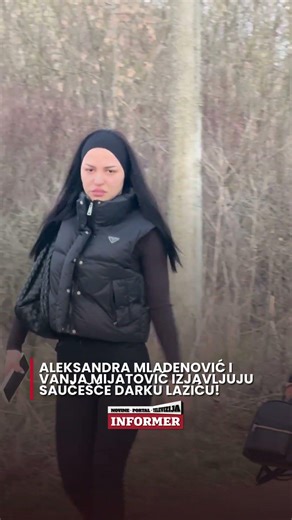 PEVAČICE ALEKSANDRA MLADENOVIĆ I VANJA MIJATOVIĆ IZJAVLJUJU SAUČEŠĆE DARKU LAZIĆU!