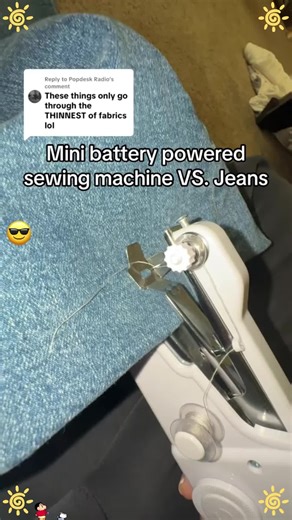 Discover the Convenience of This Handy Sewing Machine