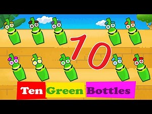 Ten Green Bottles | Nursery Rhymes | Kids Songs | Moropedi