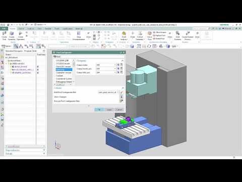 Post Configurator Enhancements in NX CAM
