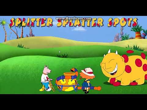 Maggie and the Ferocious Beast: Splitter Splatter Spots (Flash Game)