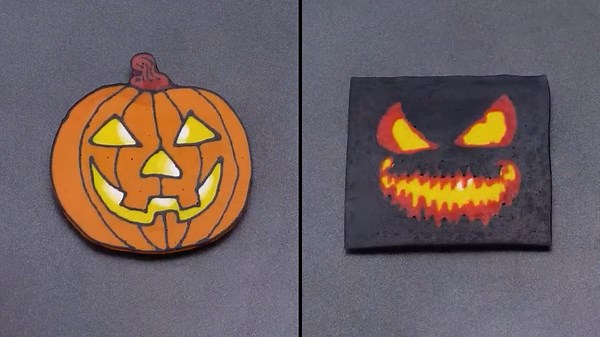 Making Halloween Pancake Art 🥞 – Spooky & Fun Designs