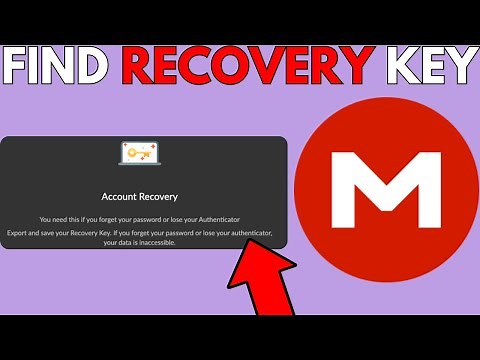 How To Find Your Mega Recovery Key - Full Guide