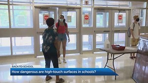 Coronavirus: How dangerous are high-touch surfaces in school?