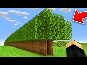 Minecraft, But There's Custom Trees...