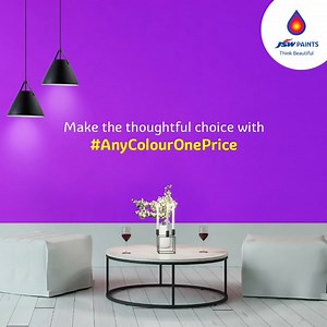 44K views · 555 reactions | Don’t you think it’s thoughtful to paint your home with colours at the same price? With #AnyColourOnePrice, experience colours that care the way it was meant to be. #JSWPaints #ACOP #ThinkBeautiful | JSW Paints | Facebook