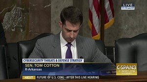 16K views · 294 reactions | WATCH my Q&A on Russian hacking from today's Senate Armed Services Committee hearing with Admiral Rogers, Commander of U.S. Cyber Command: | Senator Tom Cotton | Facebook