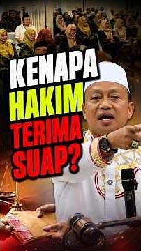 Ustadz Dasad Reveals! Why do judges take bribes? #funnylecture #virallecture
