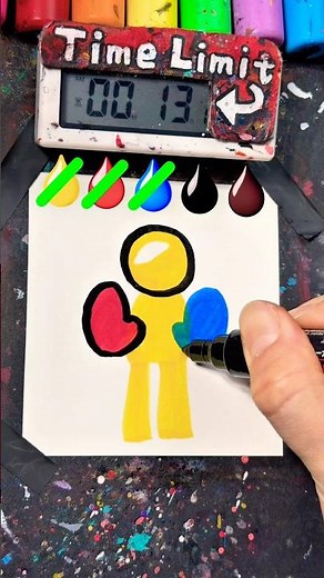 Drawing Player in 30Sec(Poppy Playtime)